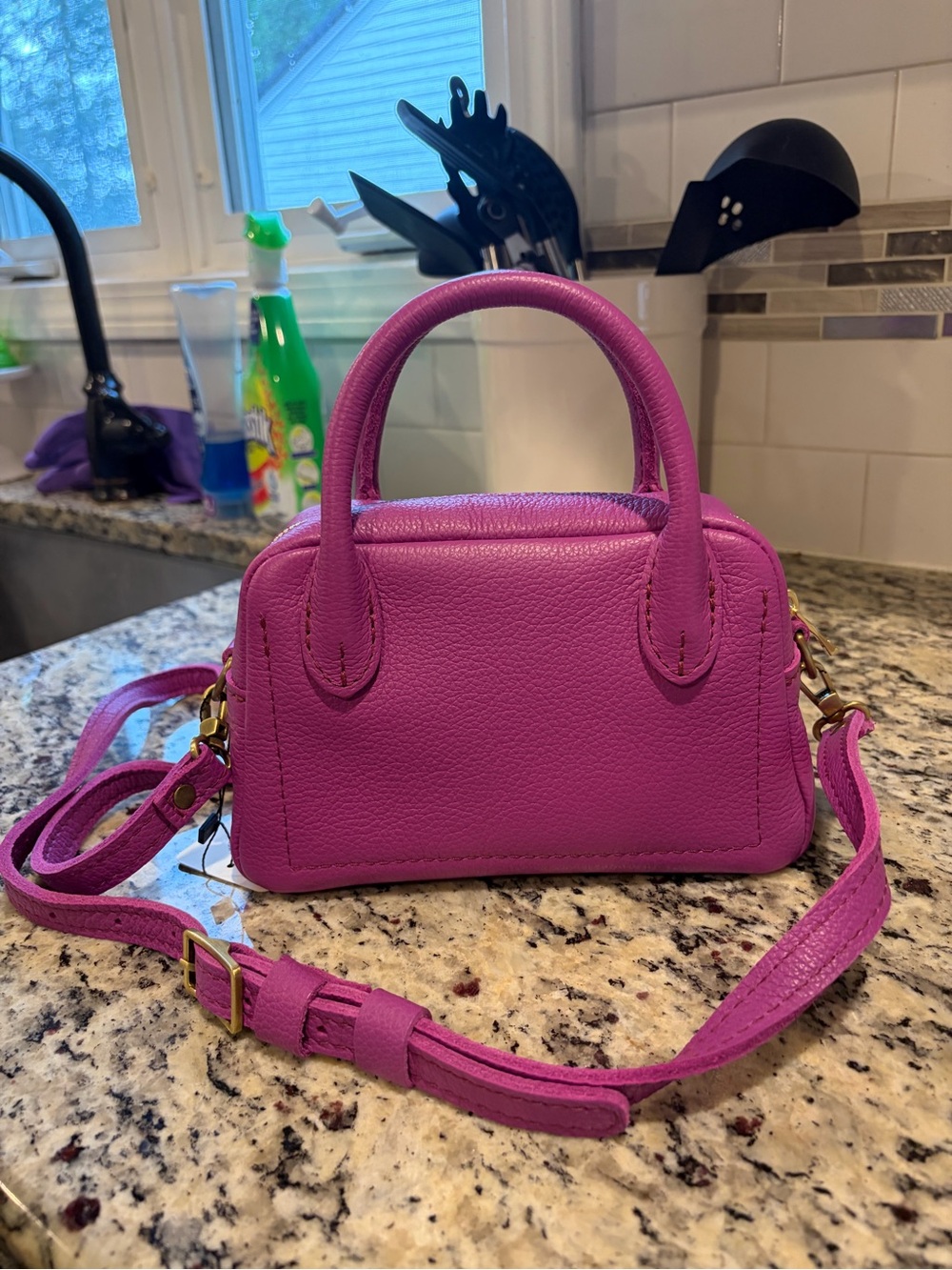 Portland Leather Cattleya Small Grace Doctor Bag - Picture 3 of 4